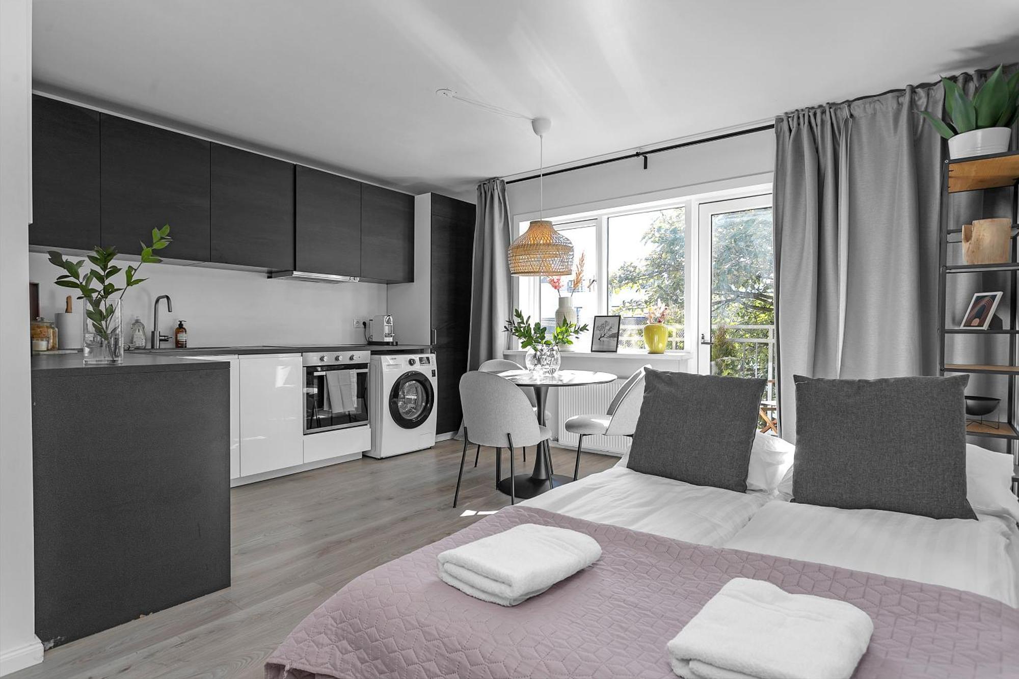Lokastigur Charming And Inviting Apartment 雷克雅維克 外观 照片
