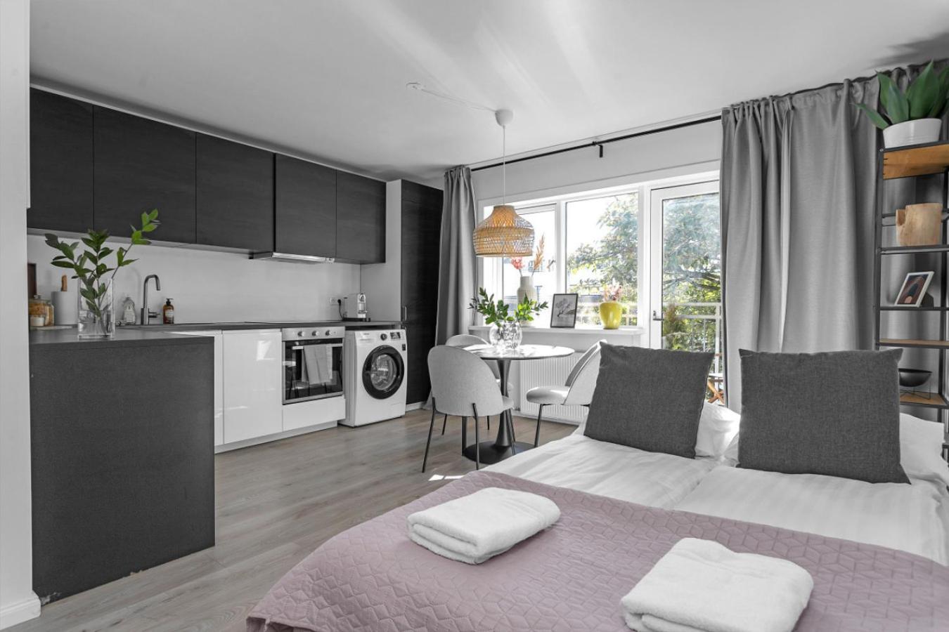 Lokastigur Charming And Inviting Apartment 雷克雅維克 外观 照片